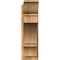 Ekena Millwork Balboa Rough Sawn Traditional Outlooker, Western Red Cedar, 8"W x 26"D x 26"H OUT08X26X26BOA01RWR - alternate 2